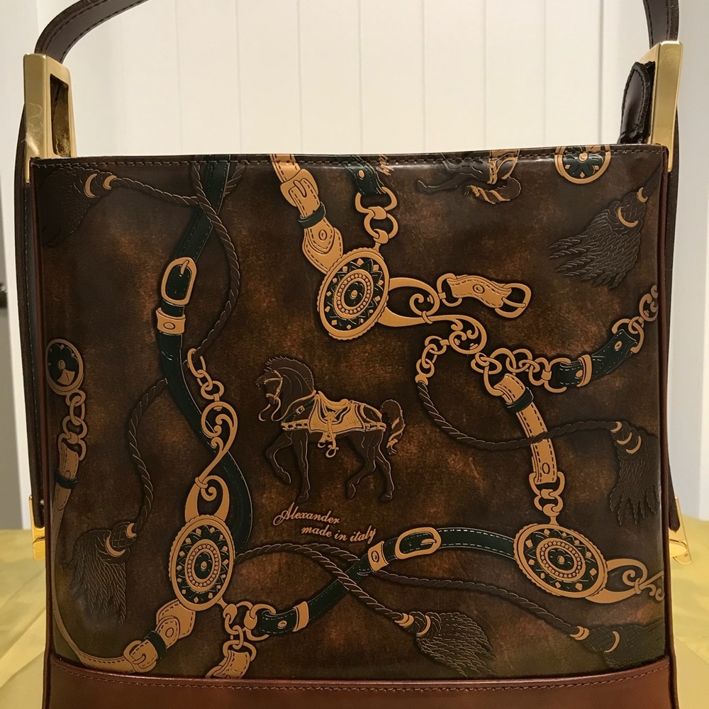 ALEXANDER made in ITALY LEATHER BAG